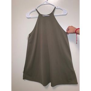Olive Green Dress